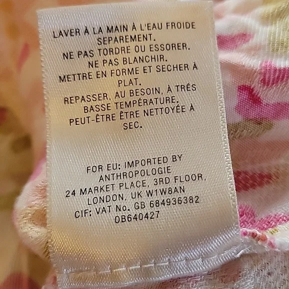 Anthropologie Maeve Bretta Gathered Top - Picture 8 of 8